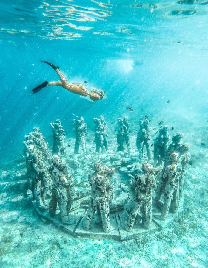 Sasak Island Bungalows ギリ島 エクステリア 写真